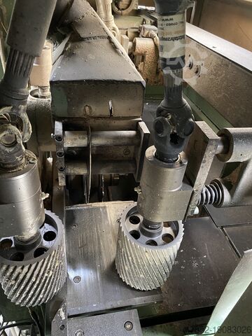 Doppelwellenkreissäge Kreuzsäge Grimme Kreuzholzsäge DW-V2-H2-200/200