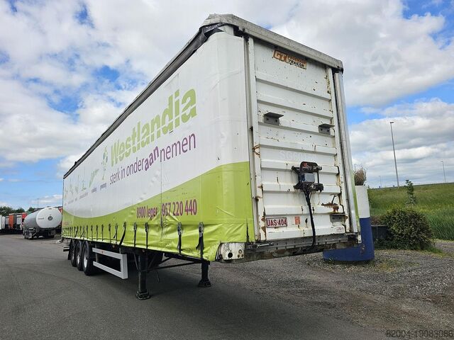 2002 FREUHAUF 3 AXE CURTAINSIDER | AXE BPW FREUHAUF 3 AXLE CURTAINSIDER | BPW AXLES