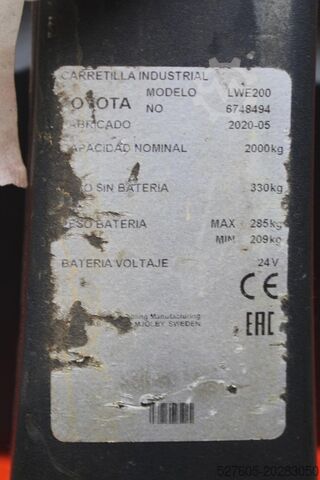 Transpalet BT LWE 200
