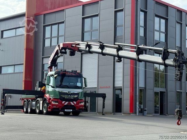 トラック搭載型クレーン MAN TGS 41.510 8x4 mit Palfinger 58002 TEC7