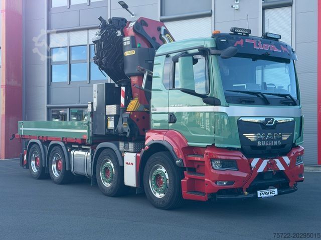 トラック搭載型クレーン MAN TGS 41.510 8x4 mit Palfinger 58002 TEC7
