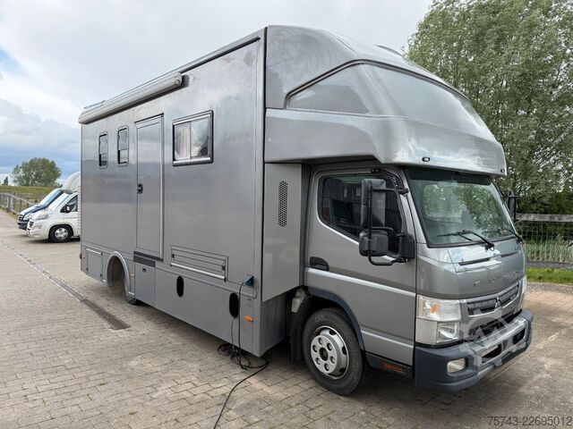 Prevoznik živine MERCEDES-BENZ FUSO 8 180  TT-S Hundetransporter  Pop-Out