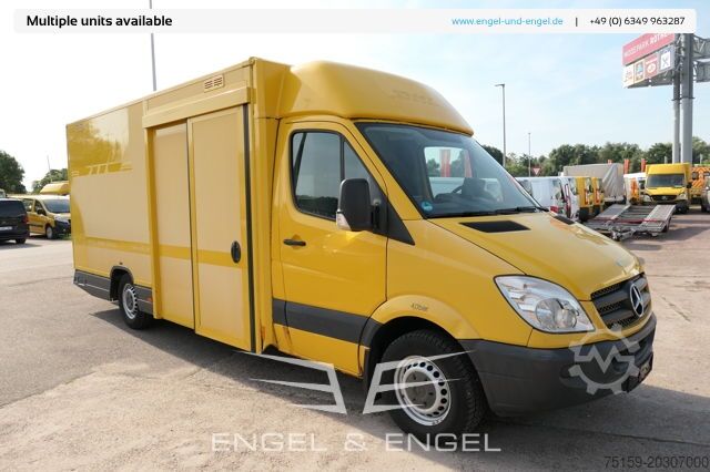 Dubă cu caroserie tip cutie mercedes-benz SPRINTER 310 CDI MAXI EURO-5 KOFFER REGALE KAMERA DURCHGANG