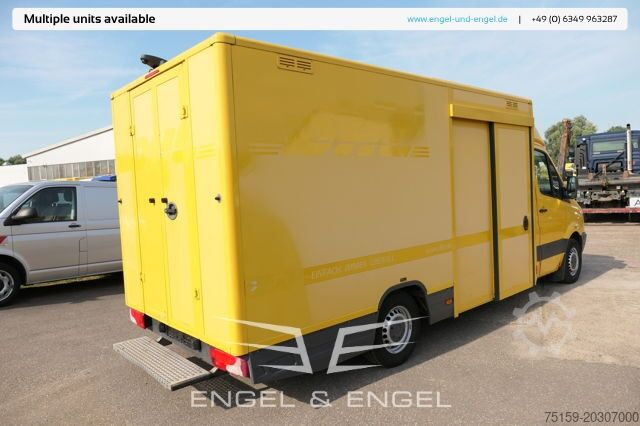 Dubă cu caroserie tip cutie mercedes-benz SPRINTER 310 CDI MAXI EURO-5 KOFFER REGALE KAMERA DURCHGANG