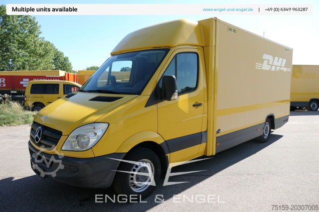 Dubă cu caroserie tip cutie mercedes-benz SPRINTER 310 CDI MAXI EURO-5 KOFFER REGALE KAMERA DURCHGANG