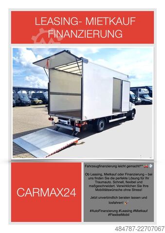 Transporter mit Pritsche & Plane IVECO Daily 35S18HA8 Pritsche Plane AHK Tacho BackSlee