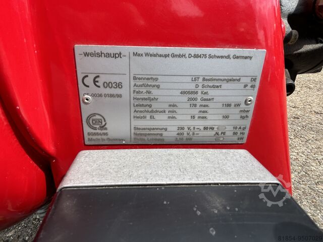 Heizungsanlage Viessmann Simplex (Vitoplex) Simplex 720Kw Vitoplex