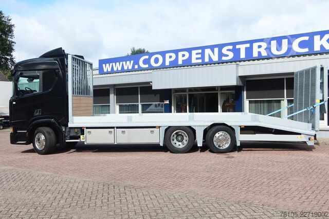 車両運搬バン Scania R500 Oprijvrachtwagen 6x2 Black_Line Stuur_Lift_AS