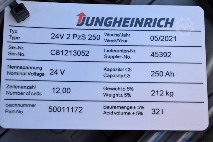 手動スタッカー Jungheinrich EJC 216z