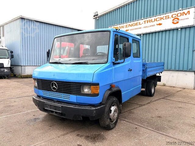 Kamion hale Mercedes-Benz 609 DK CREWCAB 4x2 3-WAY MEILLER KIPPER (MANUAL...