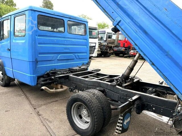 Kamion hale Mercedes-Benz 609 DK CREWCAB 4x2 3-WAY MEILLER KIPPER (MANUAL...