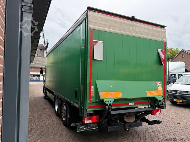 Bīdāmais tents Scania P320 Schuifzeil 735x245x215 Steering Axle Navi ...