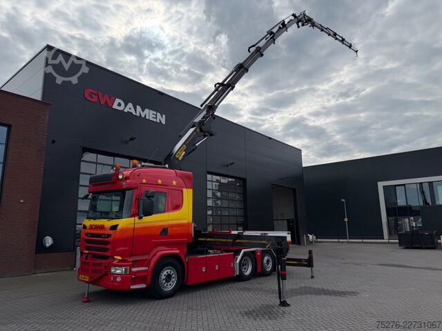 Poids lourds Scania R450 6x2 Palfinger PK 53002+Fly jib,winch Euro6