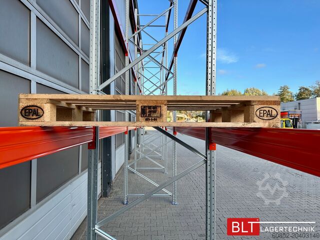 Polička pro vysoké zatížení ca. 100,16 lfm. Palettenregal H: 650cm Fachlast : 3000 kg Neuware
