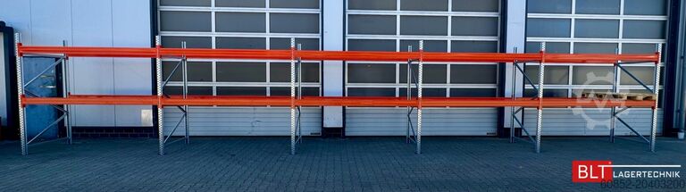  ca.14 lfm. Palettenregale H: 250cm Fachlast: 3000 kg , 45 Palettenplätze