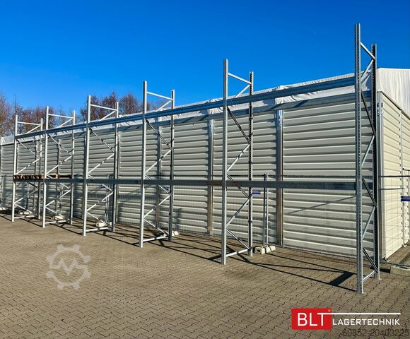  16,8 lfm Palettenregale für Außenbereich H: 4,5m , 3000 kg Fachlast , FVZ
