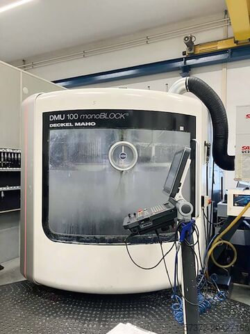 CNC univerzální pětiosé frézovací centrum Deckel Maho DMU 100 monoBLOCK