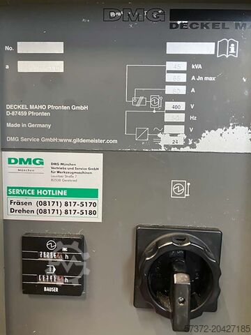 Universal-Bearbeitungszentrum Deckel Maho DMU 100 monoBLOCK/DMU 60 monoBLOCK