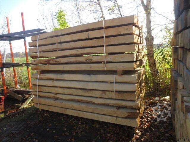 Katil kayu oak ambang ambang