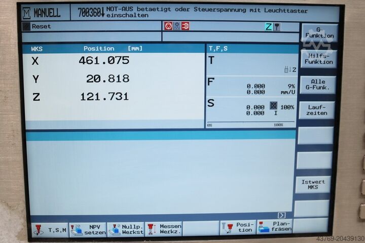 Vertical machining center DMG MORI SEIKI DMC 1035 V ecoline