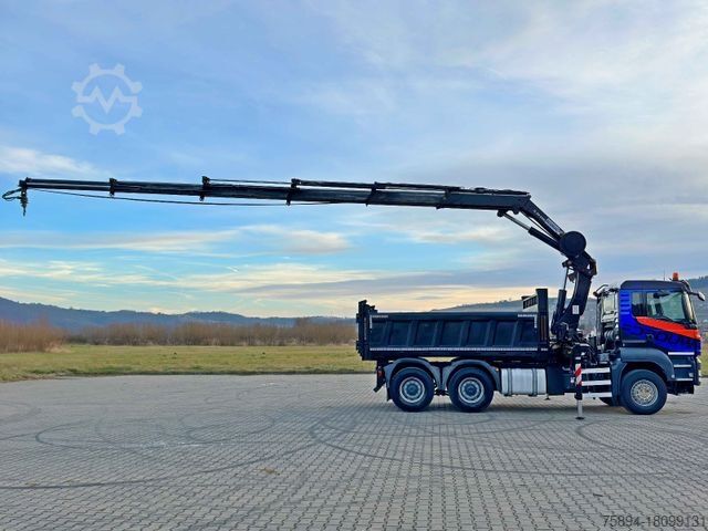 Auto-dizalica montirana na kamionu MAN TGS 33.480 * HIAB 288 EP - 4 HIDUO/ FUNK * 6x4