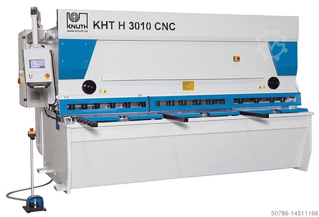 Schlagschere & Tafelschere - KHT H 3010 CNC mit Blechhochhaltevorrichtung KNUTH Werkzeugmaschinen KHT H 3010 CNC mit Blechhochhaltevorrichtung