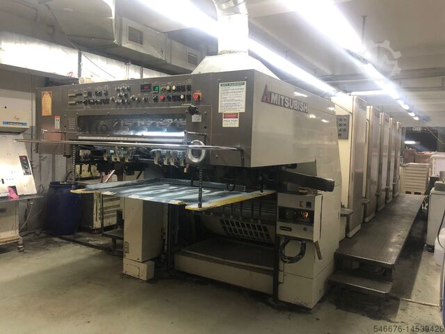 máquina de impresión offset 