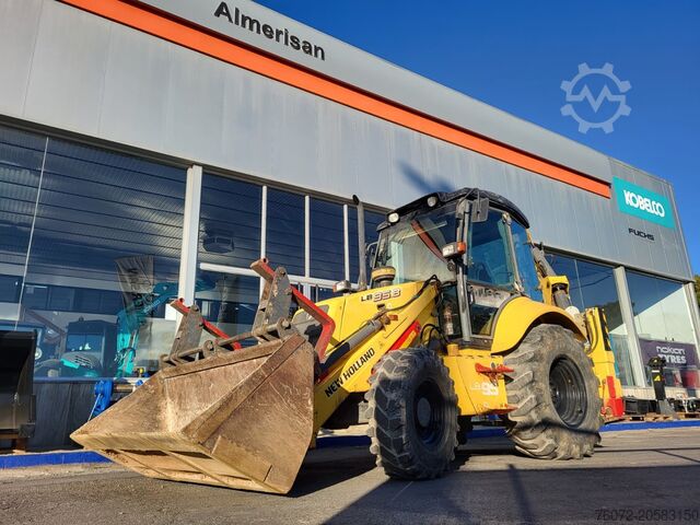 Kaivurikuormaaja New Holland LB