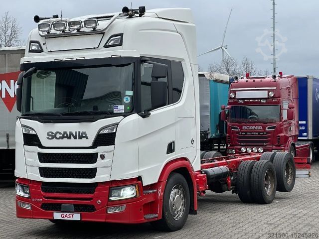 Fahrgestell Scania R730 V8 NGS 6x2 CHASSIS FULL AIR RETARDER EURO 6