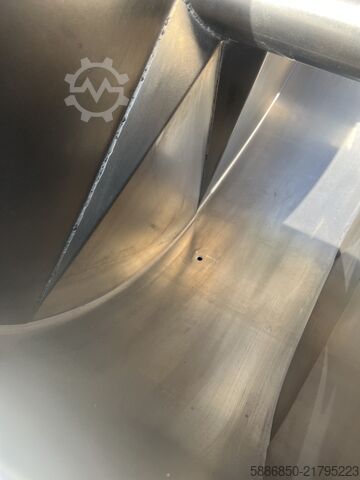 Meyve ve sebzeler için inox vidalı yıkama makinesi  