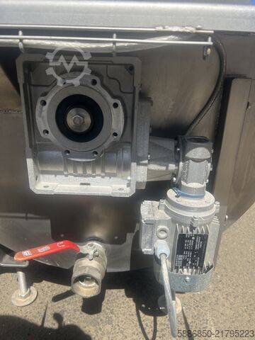 Meyve ve sebzeler için inox vidalı yıkama makinesi  