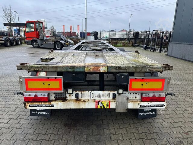 Transporte de contentores TURBO'S HOET 20FT/30FT, ADR (FL, AT), empty weight: 3.720kg,...