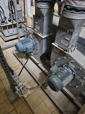 Howden / JHM sandarinimo oro ventiliatoriai Howden / JHM Sealing Air Fans DST40-150-5.5/D