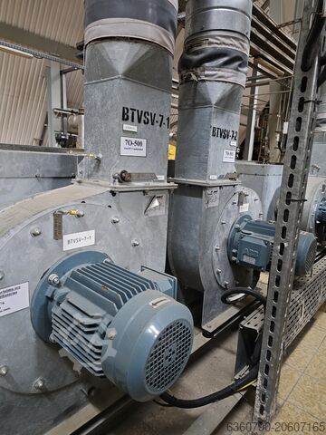 Howden / JHM sandarinimo oro ventiliatoriai Howden / JHM Sealing Air Fans DST40-150-5.5/D