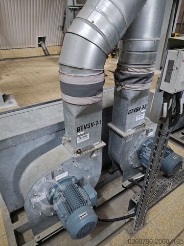 Howden / JHM sandarinimo oro ventiliatoriai Howden / JHM Sealing Air Fans DST40-150-5.5/D