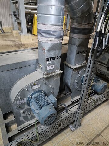 Howden / JHM sandarinimo oro ventiliatoriai Howden / JHM Sealing Air Fans DST40-150-5.5/D