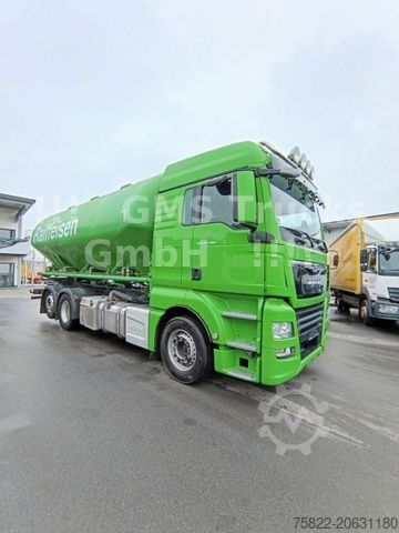 Вакуумен цистерна камион MAN TGX 26.500 / Auto+Ret / Silo 30 Kubik
