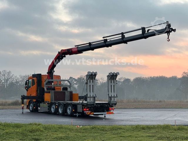 Żuraw samochodowy VOLVO FH 510 8x2 Palfinger Lift+Lenk Voll LUFT