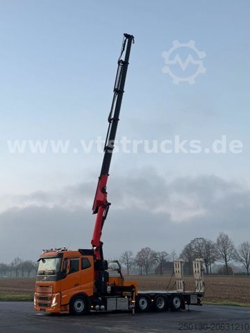 Żuraw samochodowy VOLVO FH 510 8x2 Palfinger Lift+Lenk Voll LUFT