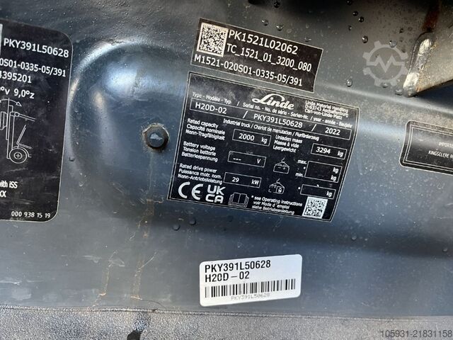 Dizel forkliftler Linde H20D-01