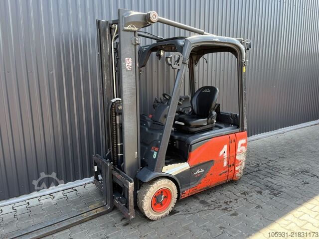 Elektrikli 3 tekerlekli forklift Linde E16-02