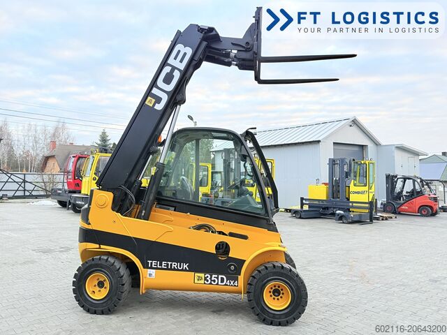 Teleskopický manipulátor JCB TLT 35D 4X4 CABIN POSITIONER NEW TIRES