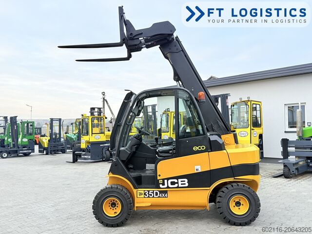 Teleskopický manipulátor JCB TLT 35D 4X4 CABIN POSITIONER NEW TIRES