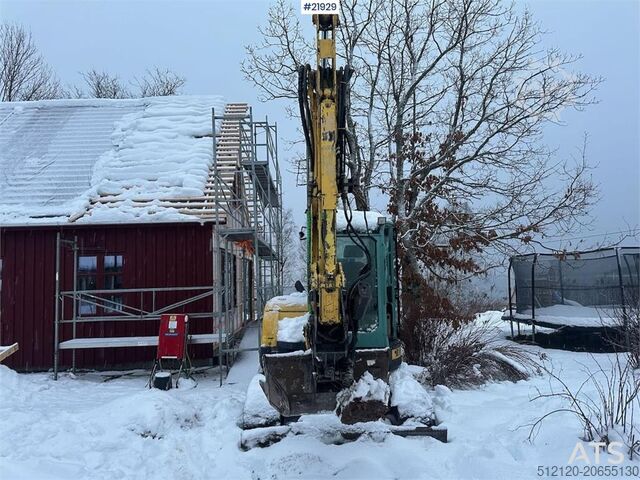 Mini-escavadora Yanmar VIO57-U excavator with rototilt and 3 buckets