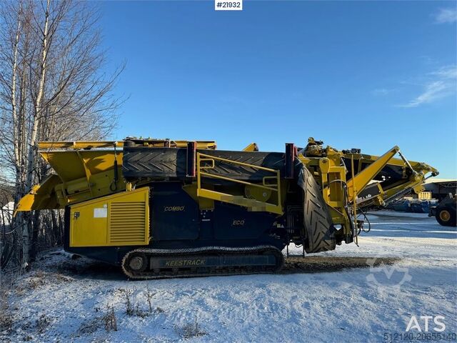 Planta de peneiramento Keestrack Combo Eco Screening Plant – 1100 hours! WATCH VIDE