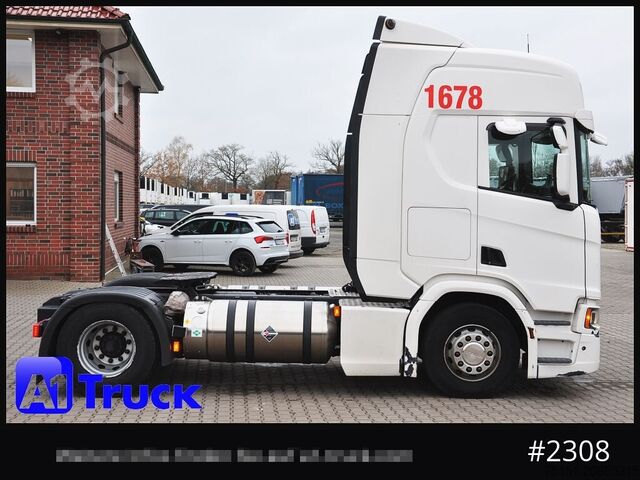 หัวลากมาตรฐาน SCANIA R410 LNG Retarder Navi, ADR GGVS