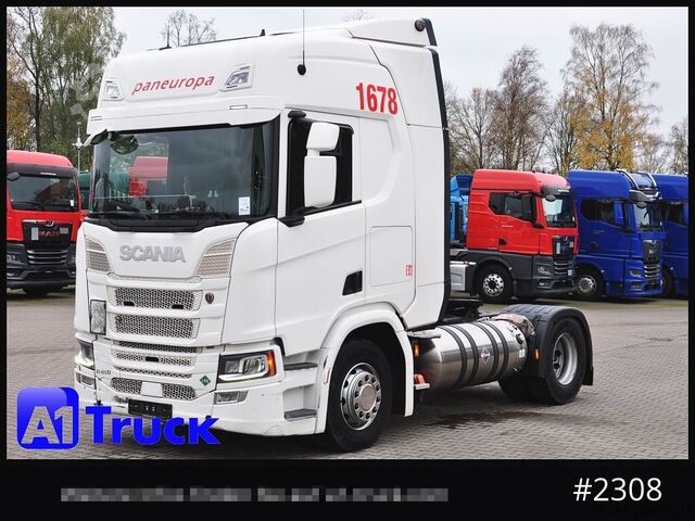 หัวลากมาตรฐาน SCANIA R410 LNG Retarder Navi, ADR GGVS