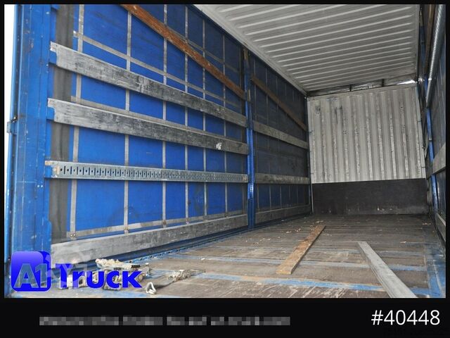 ตัวถังเปลี่ยนได้พร้อมกระบะพื้นเรียบและผ้าใบคลุม KRONE Wechselbrücke Jumbo BDF 7,82