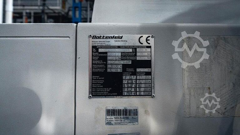 Машина для литья под давлением BATTENFELD TM Xpress 350/2250