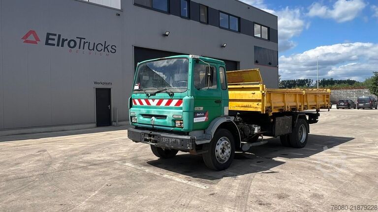 รถดั๊มพ์ 3 ทาง Renault S 170 (10 BOULOTS / POMPE MANUELLE / LAMES / MA...